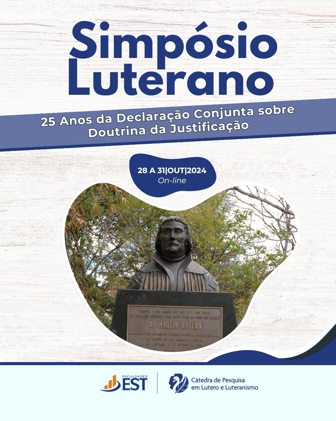 Leia mais sobre o artigo Simpósio Luterano da Faculdades EST celebra 25 anos da Declaração Conjunta sobre a Doutrina da Justificação