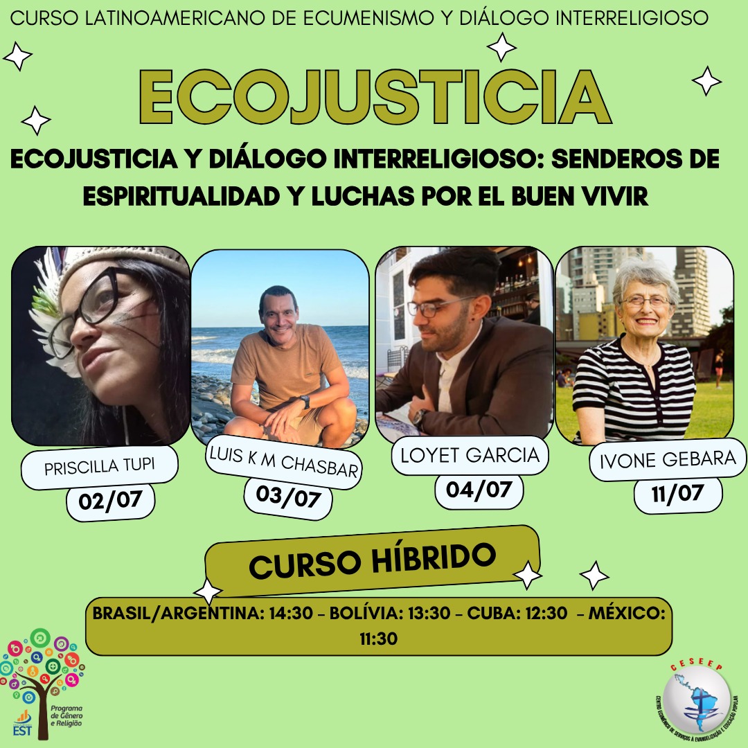 Leia mais sobre o artigo Curso reúne vozes da América Latina em torno da ecojustiça e do diálogo inter-religioso