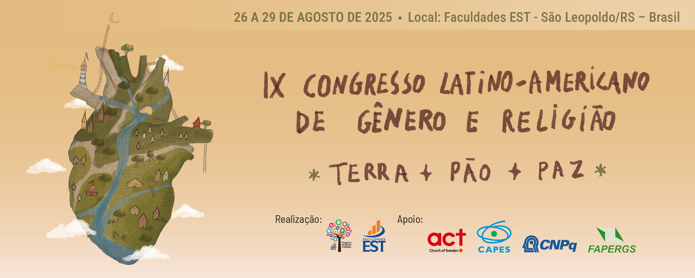 Leia mais sobre o artigo Congresso Latino-Americano de Gênero e Religião reunirá participantes de mais de 15 países na Faculdades EST