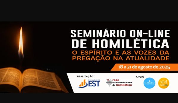 Banner divulgação Seminário On-line de Homilética