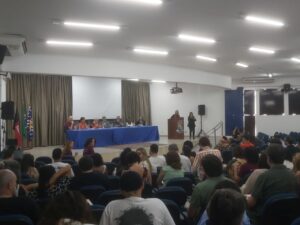 Professor da Faculdades EST reflete sobre religião vivida no cinema brasileiro durante congresso internacional Apresentação ocorreu durante Congresso Internacional na Paraíba, na última sexta-feira Na última sexta-feira (26), o professor doutor da Faculdades EST, Júlio Cézar Adam, foi um dos destaques do X Congresso Internacional da Associação Nacional de Pós-Graduação e Pesquisa em Teologia e Ciências da Religião (ANPTECRE), realizado em João Pessoa (PB), entre os dias 23 e 26 de setembro.
