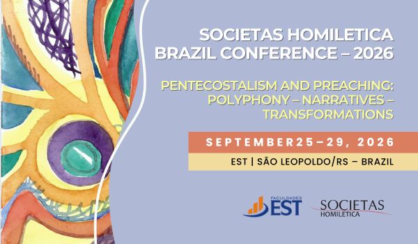 Banner Societas Homiletica Brazil Conference – 25 a 29 de setembro de 2026