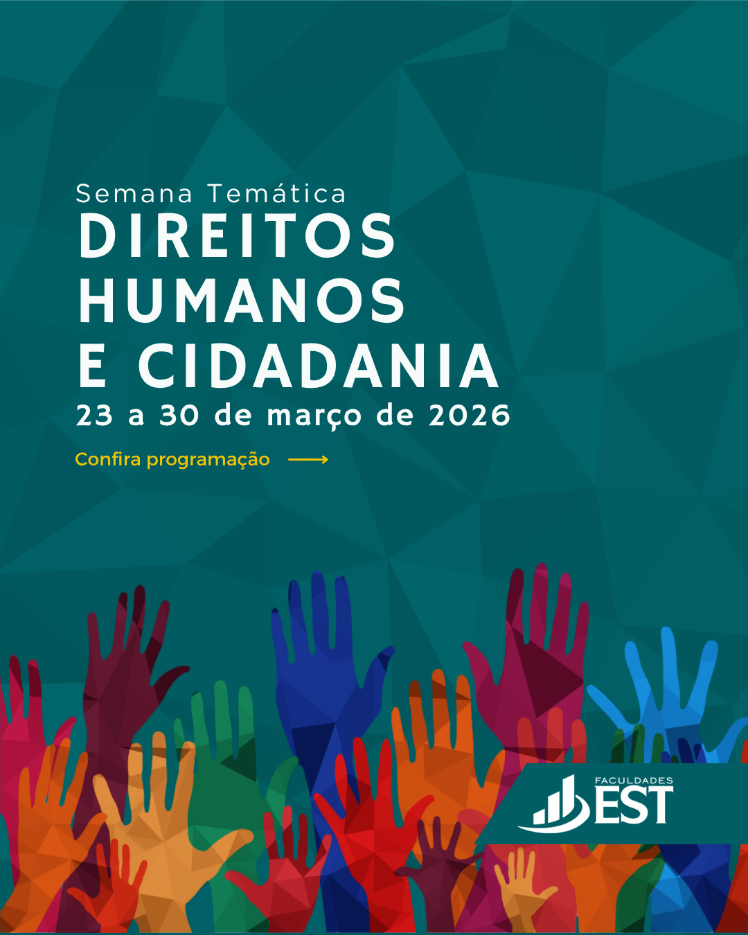 Leia mais sobre o artigo Faculdades EST promove Semana Temática sobre Direitos Humanos e Cidadania