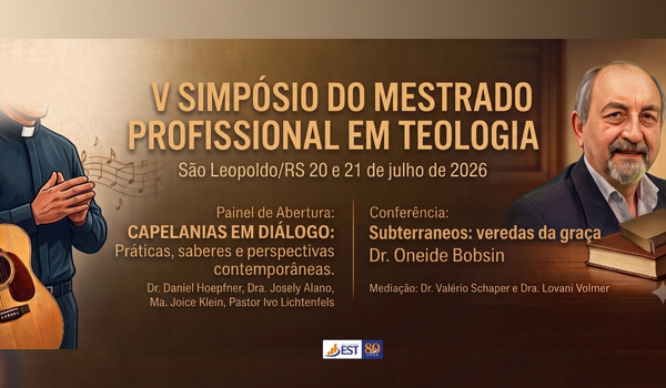 Banner divulgação do V Simpósio do Mestrado Profissional