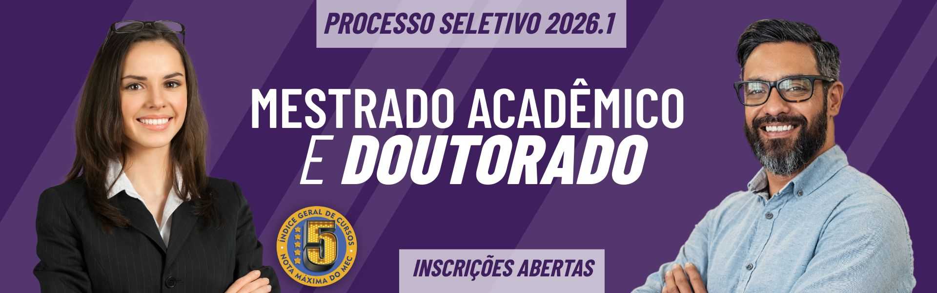 Banner divulgação do processo seletivo 2026.1 do Programa de Pós-graduação em Teologia - PPG/EST